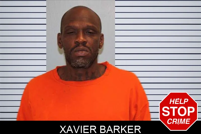 Xavier Barker mugshot