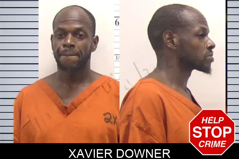 Xavier Downer mugshot