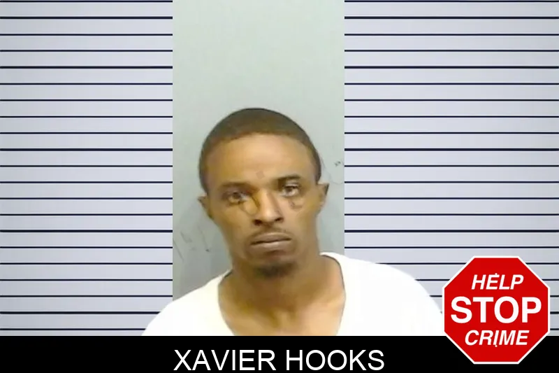 Xavier Hooks mugshot