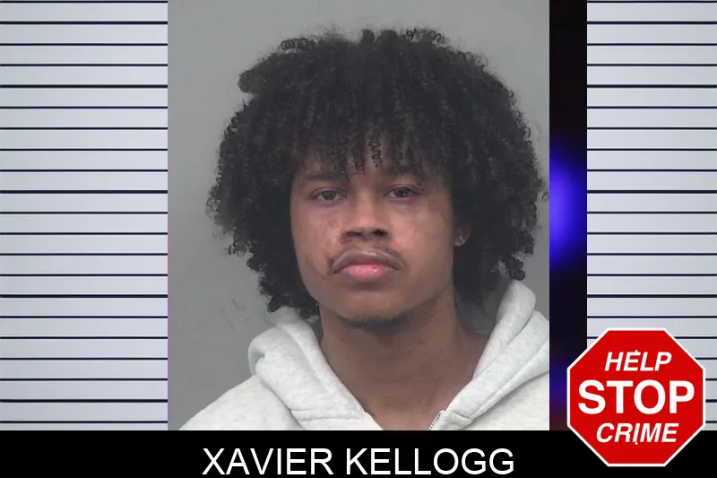 Xavier Kellogg mugshot