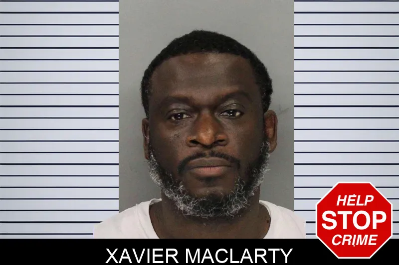 Xavier Maclarty mugshot