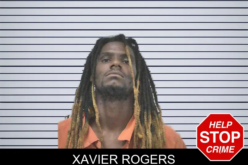 Xavier Rogers mugshot