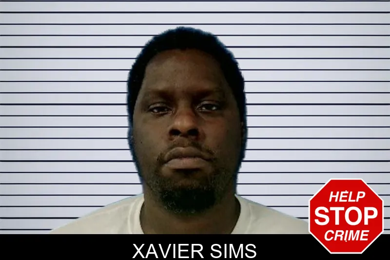 Xavier Sims mugshot