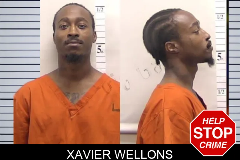 Xavier Wellons mugshot