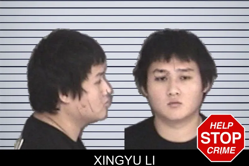 Xingyu Li mugshot