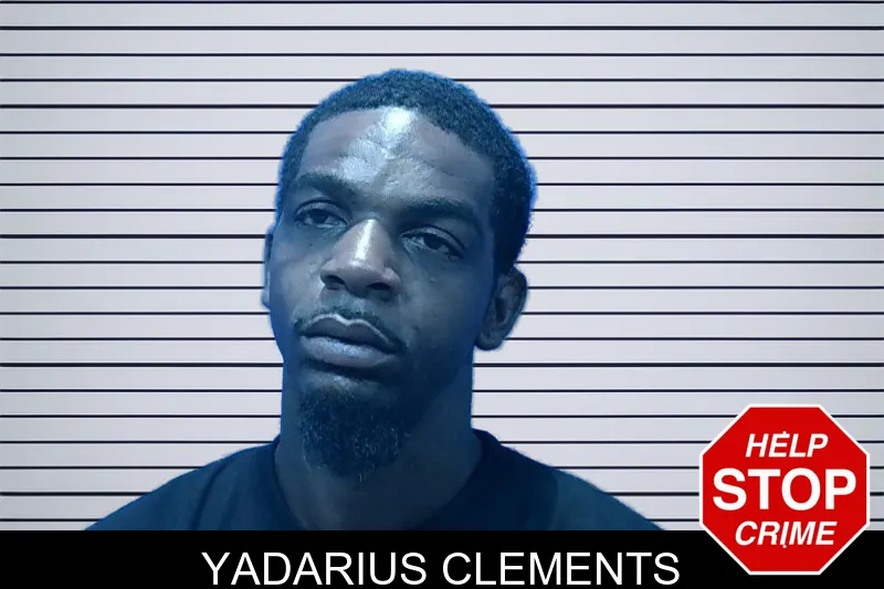 Yadarius Clements mugshot