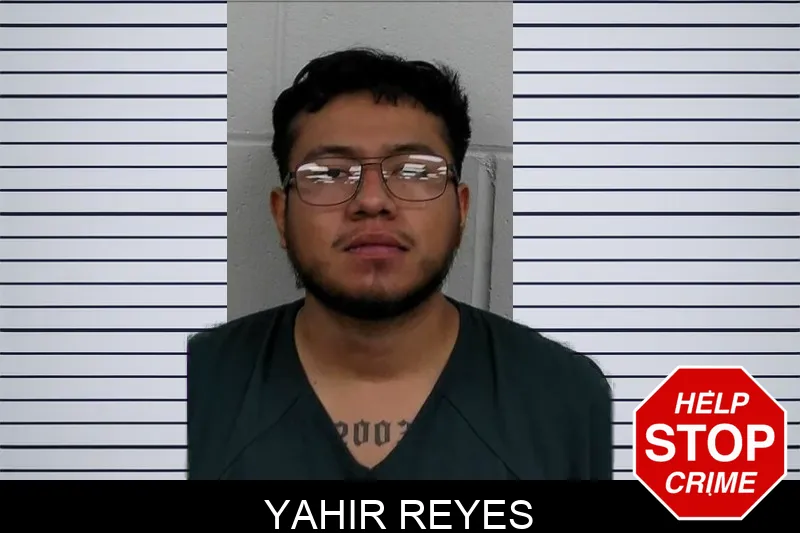 Yahir Reyes mugshot