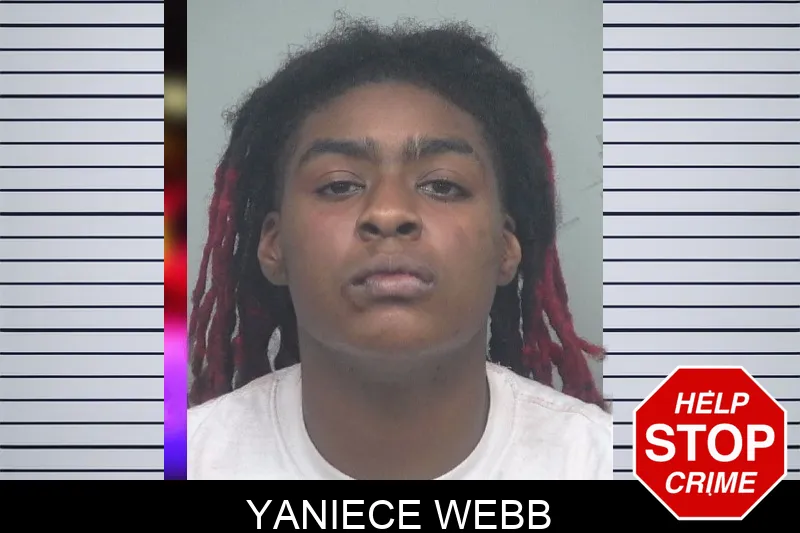 Yaniece Webb mugshot