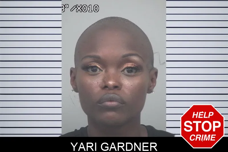 Yari Gardner mugshot