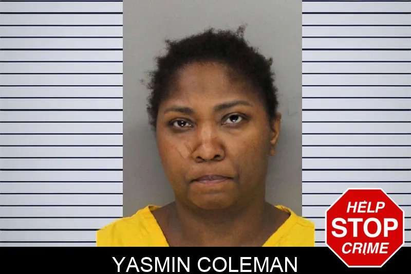 Yasmin Coleman mugshot