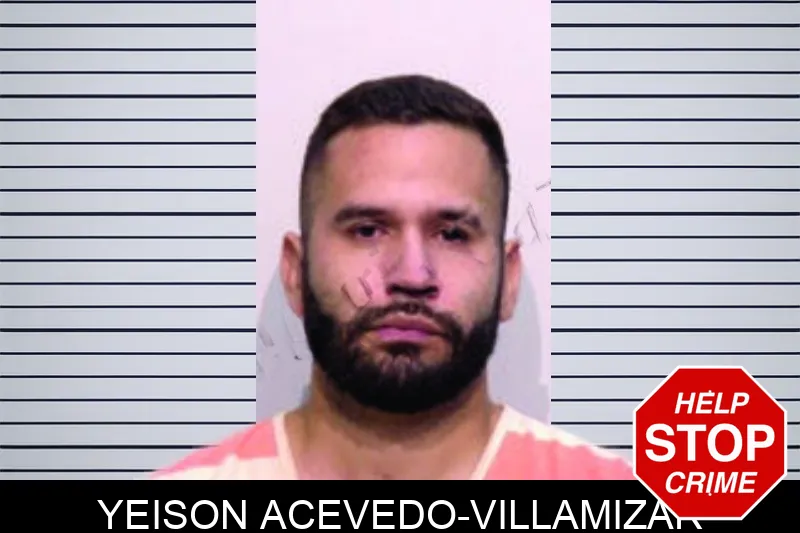 Yeison Acevedo-Villamizar mugshot – Bartow County , Georgia Yeison Acevedo-Villamizar mugshot