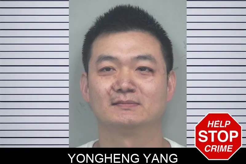 Yongheng Yang mugshot
