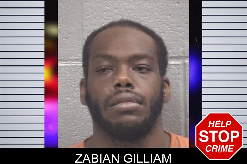Zabian Gilliam mugshot