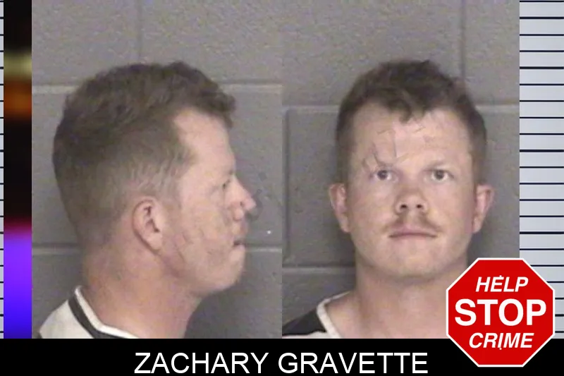 Zachary Gravette mugshot