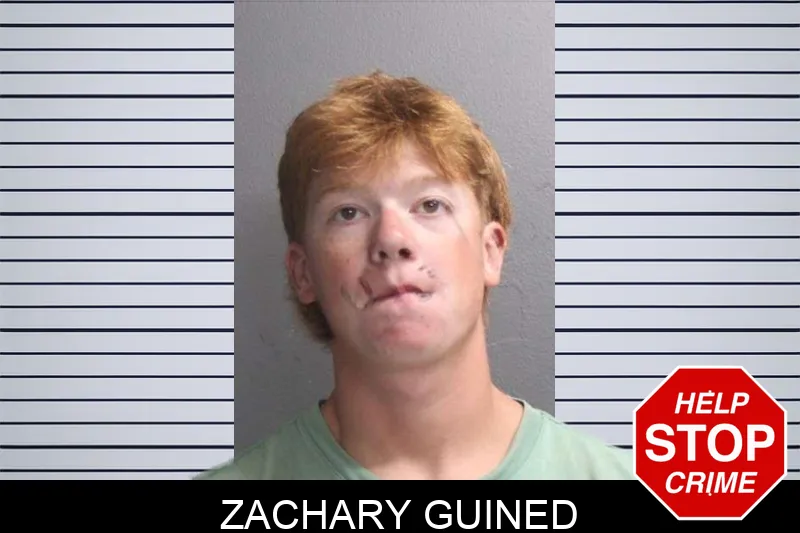 Zachary Guined mugshot