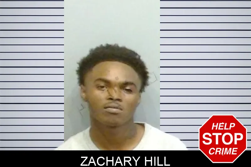 Zachary Hill mugshot