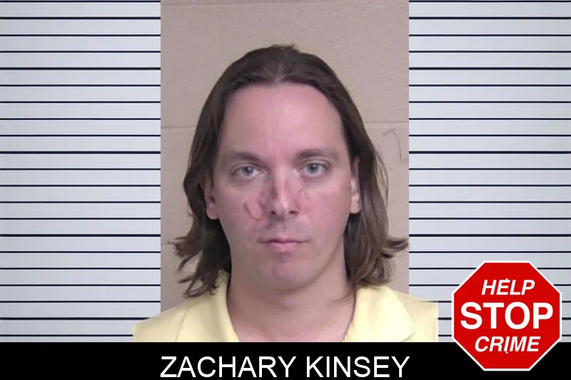 Zachary Kinsey mugshot