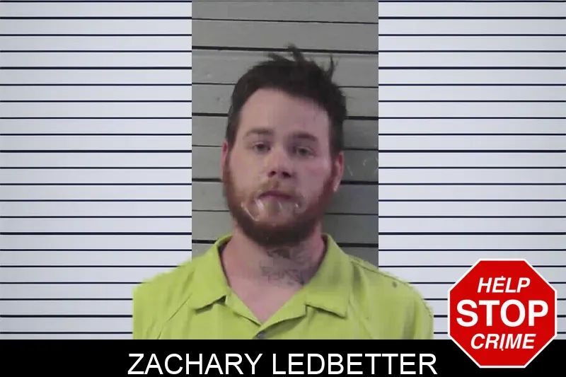 Zachary Ledbetter mugshot