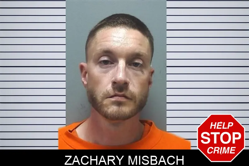 Zachary Misbach mugshot