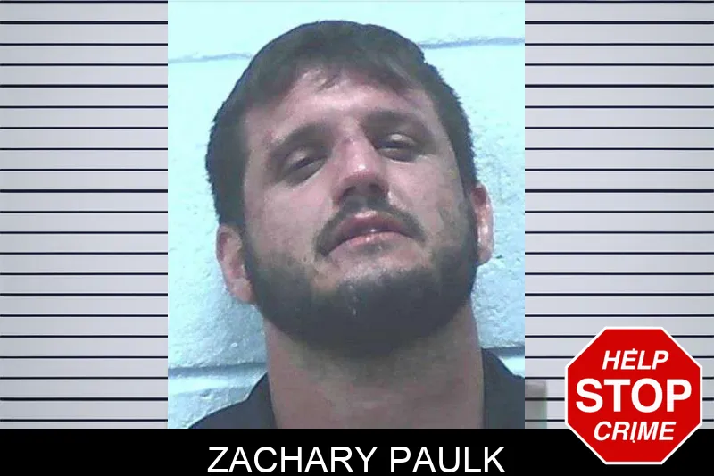 Zachary Paulk mugshot