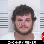 Zachary Reker mugshot