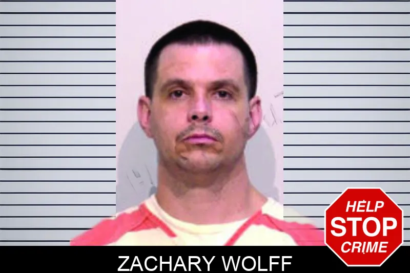 Zachary Wolff mugshot