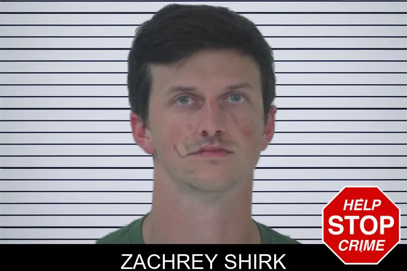 Zachrey Shirk mugshot