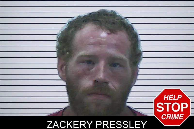 Zackery Pressley mugshot