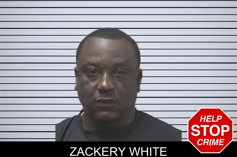 Zackery White mugshot