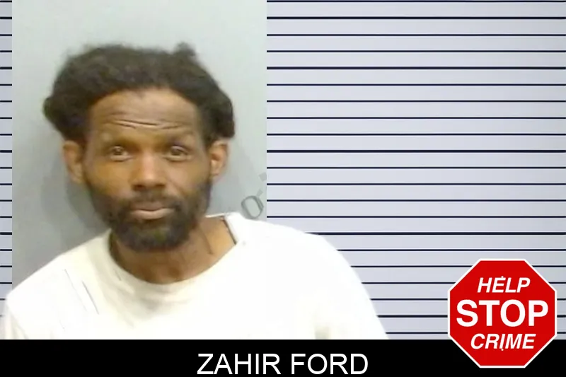 Zahir Ford mugshot