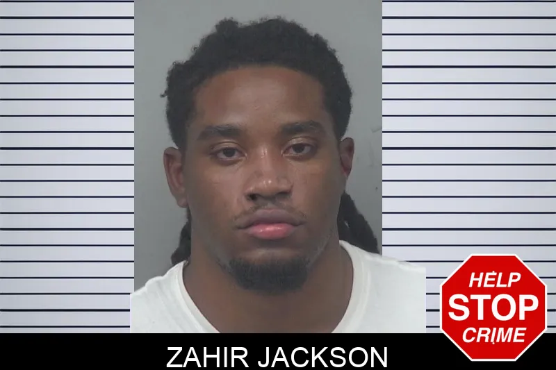 Zahir Jackson mugshot