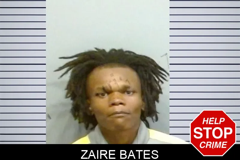 Zaire Bates mugshot