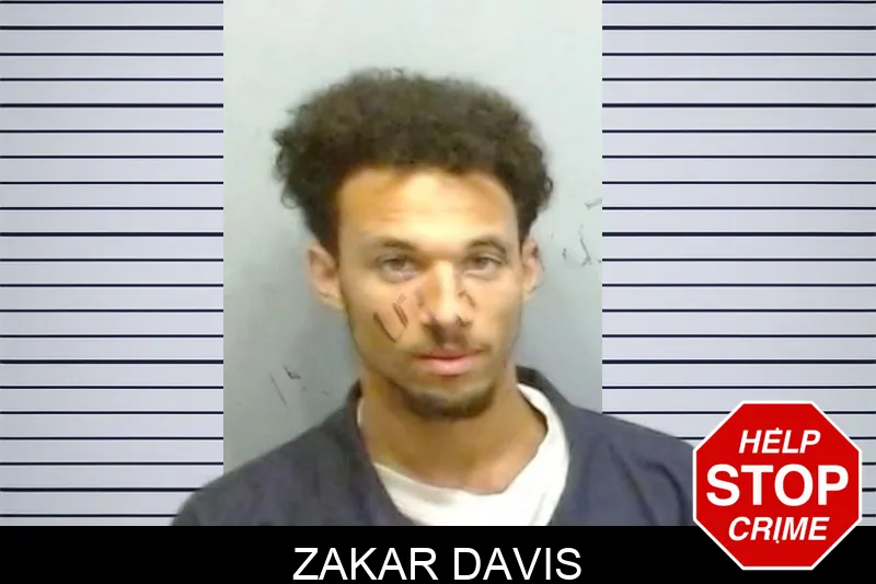 Zakar Davis mugshot