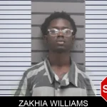 Zakhia Williams mugshot