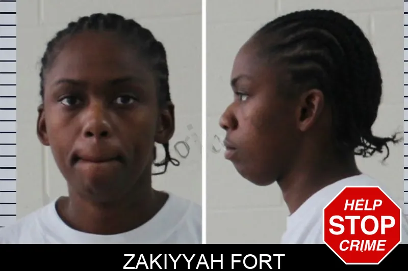 Zakiyyah Fort mugshot
