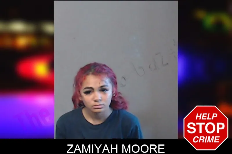 Zamiyah Moore mugshot