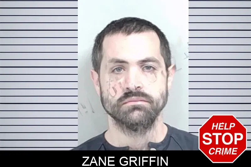 Zane Griffin mugshot