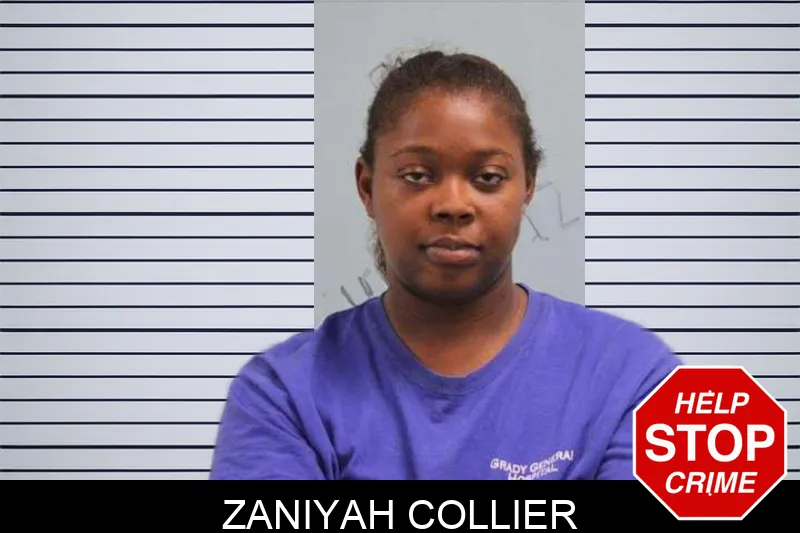 Zaniyah Collier mugshot – Grady County , Georgia Zaniyah Collier mugshot