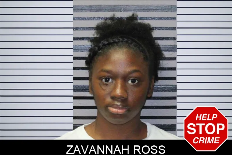 Zavannah Ross mugshot