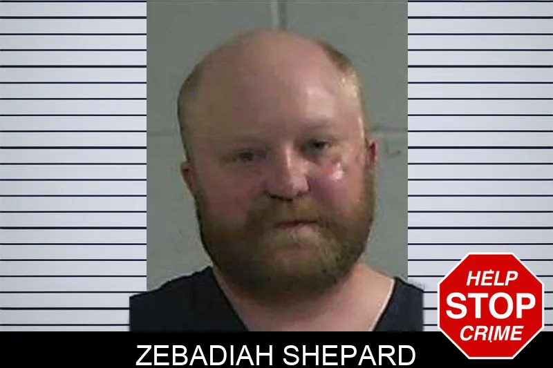 Zebadiah Shepard mugshot