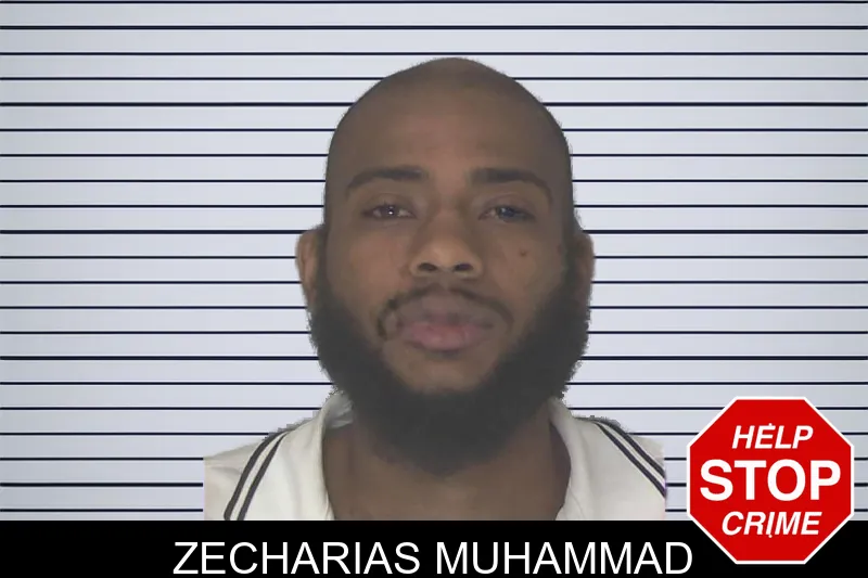 Zecharias Muhammad mugshot
