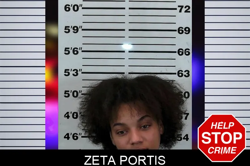 Zeta Portis mugshot