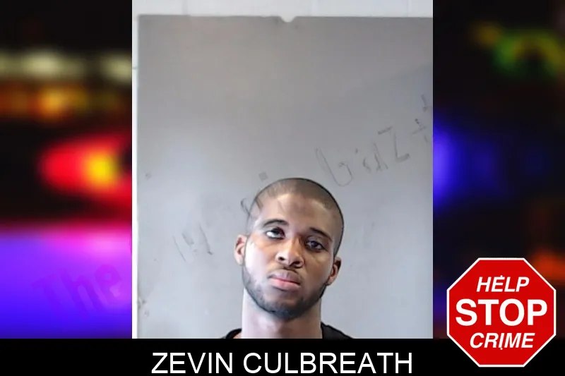 Zevin Culbreath mugshot