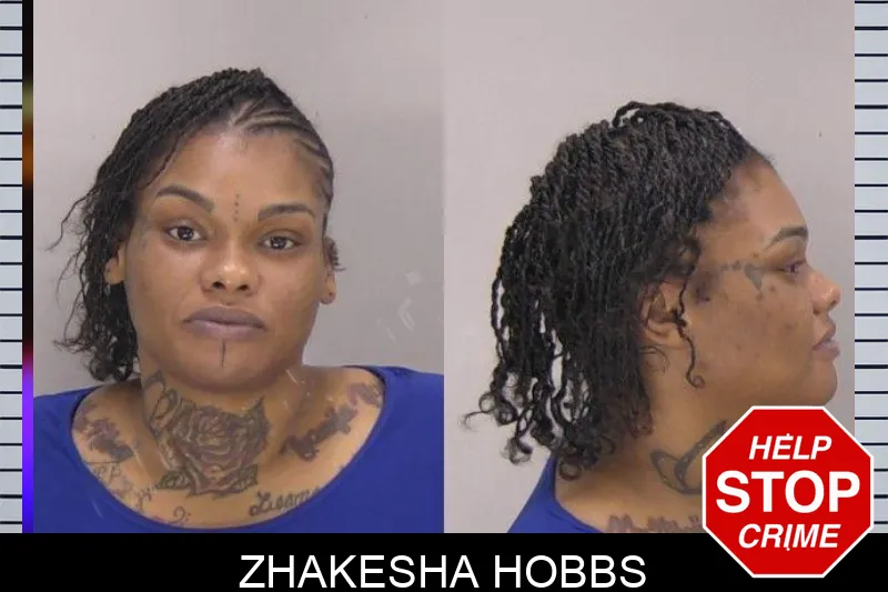 Zhakesha Hobbs mugshot