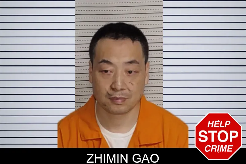 Zhimin Gao mugshot
