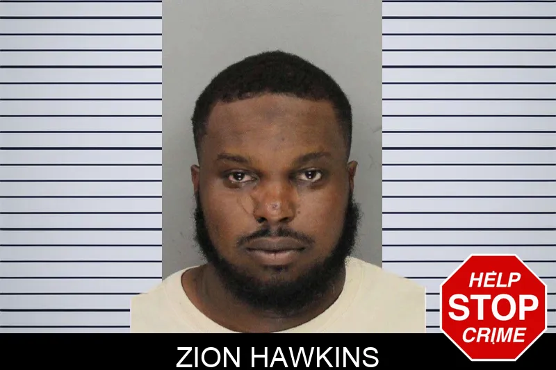 Zion Hawkins mugshot