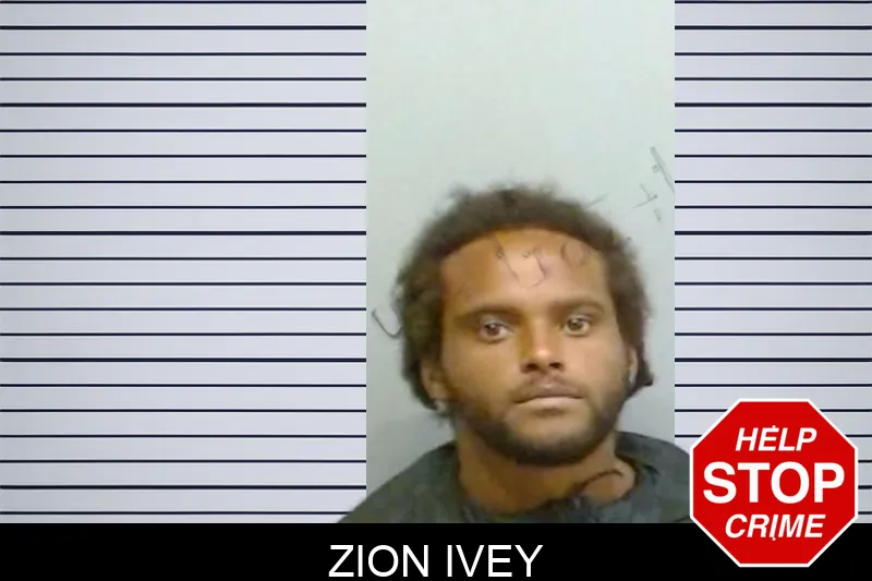 Zion Ivey mugshot