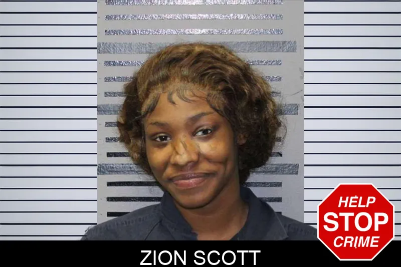 Zion Scott mugshot