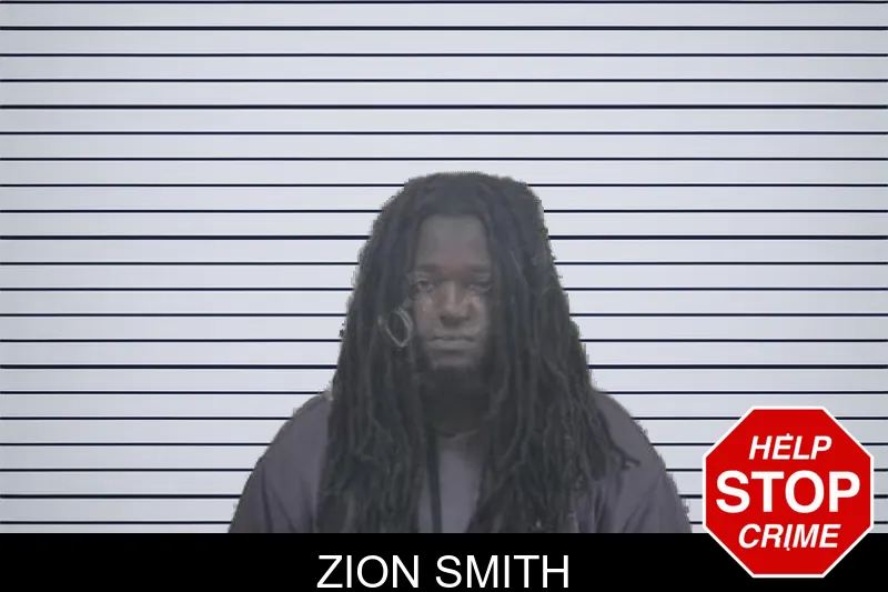 Zion Smith mugshot