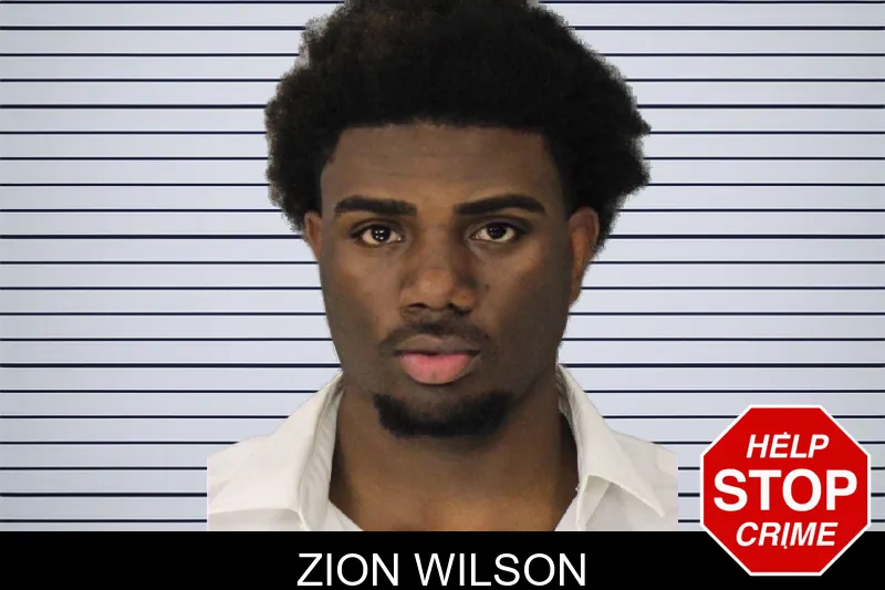 Zion Wilson mugshot